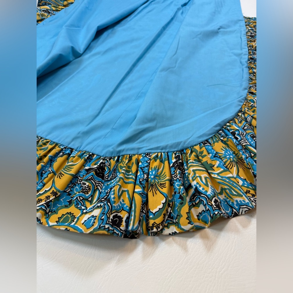Vintage 1960’s Key West hand print fabrics skirt Lilly Pulitzer / Suzie Zuzek - Picture 2 of 11